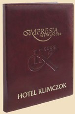 Konieczne w kadej restauracji i hotelu karty menu, tabliczki RESERVE, bloczki kelnerskie czy tabliczki informacyjne znajduj si w staej ofercie Toniko